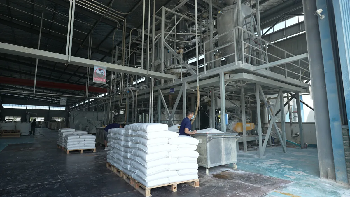 Jinlong hot melt powder production line packaging