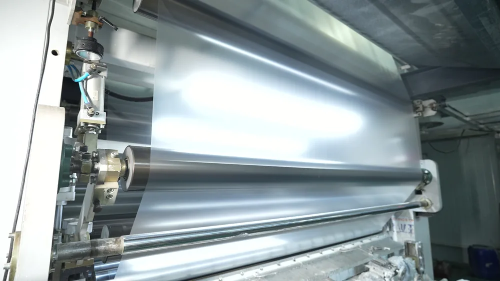 Jinlong DTF Film Manufacturing Process step 03: Multi-Layer Coating Line