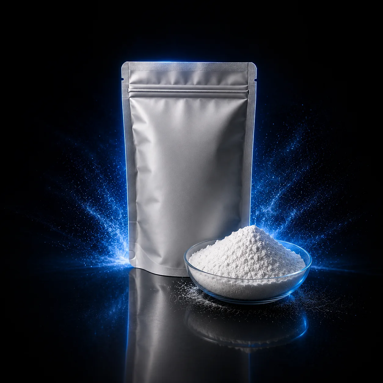 DTF hot melt powder package and powder sample