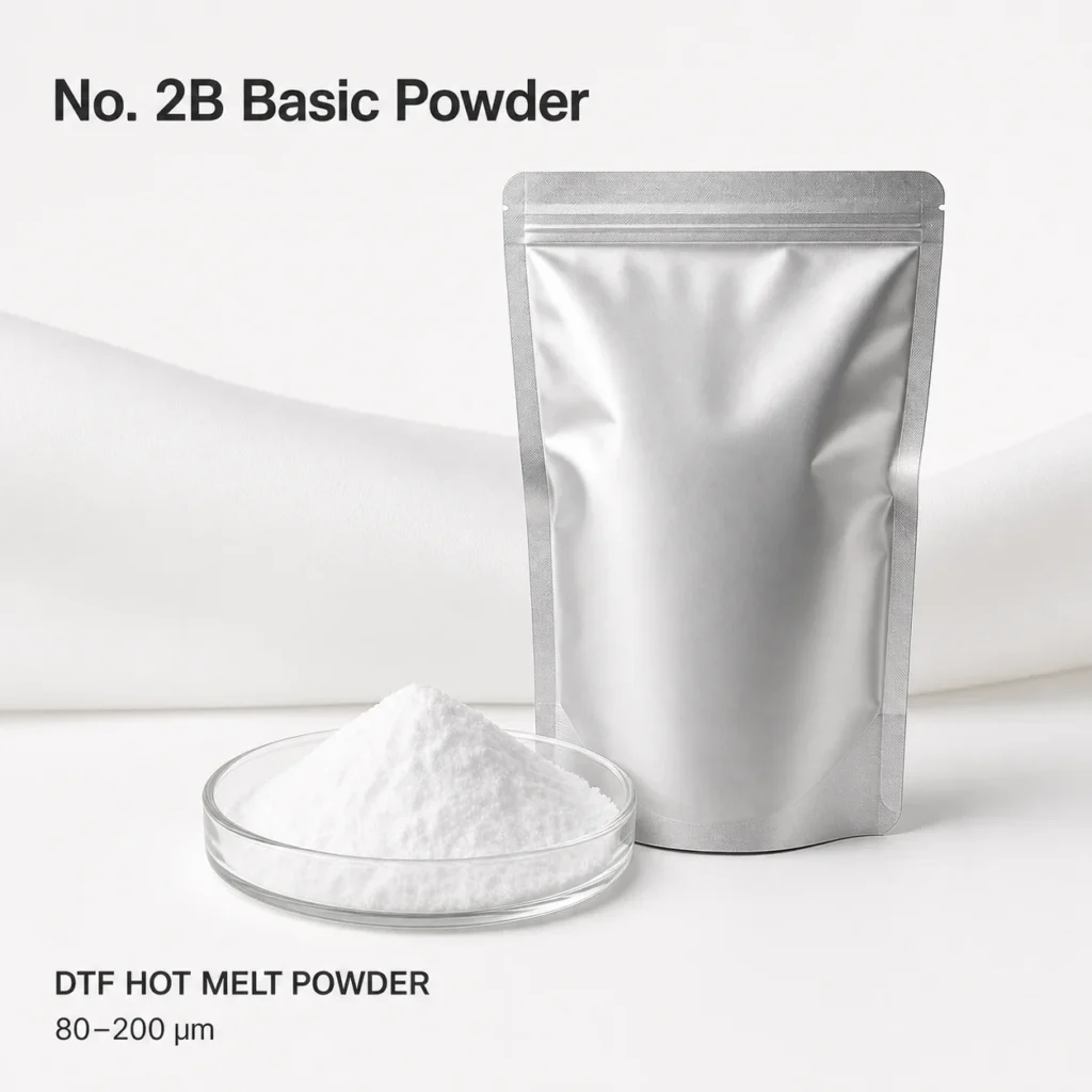 02B Coarse White DTF TPU Hot Melt Powder