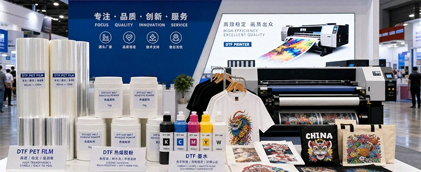 Meet Us At Guangzhou DTF Show In October 2026 — Professional DTF Film & Hot Melt Powder Supplier